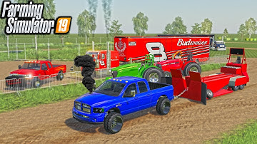 RICH REDNECK TRUCK PULL! | (ROLEPLAY) FARMING SIMULATOR 2019