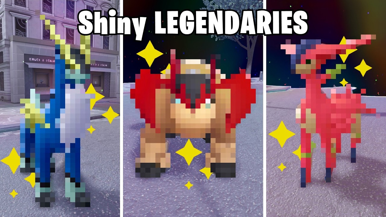 Я выследил и добыл ВСЕХ блестящих покемонов в Legends ZA!