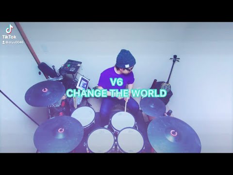 V6/CHANGE THE WORLD 叩いてみた🥁 short ver.