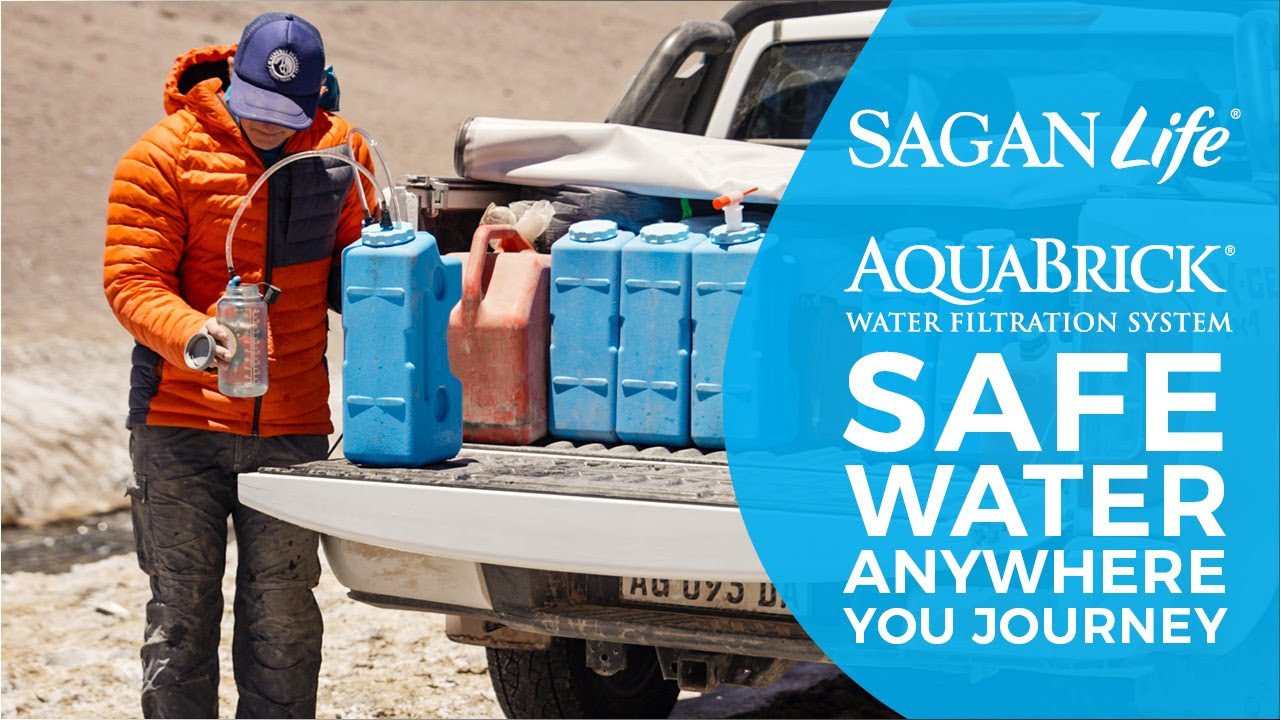 Emergency Drinking Water Kit - AquaBrick® Water Purification