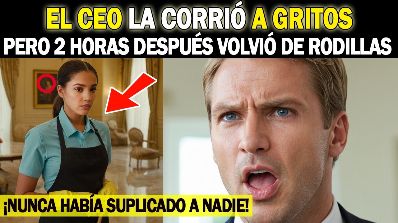 El Millonario LA CORRIÓ A GRITOS, Pero 2 Horas Después LE ROGABA DE RODILLAS Por Ayuda