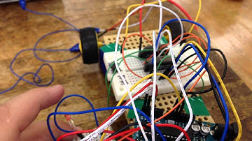 Arduino　加速度センサ　モーターカー　パターン3