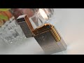 デュポンライター開閉音の調整(Adjusting the opening and closing sound of Dupont lighters)