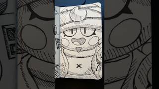 Drawing Gene from brawl stars!#art #drawing #brawlstars