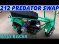 Baja Racer/ Doodle Bug Predator 212 engine swap