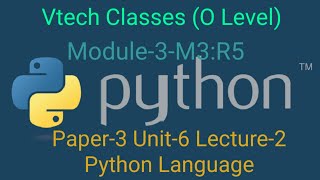 Paper-3- Unit-6, Lecture-2 | Local variables, the Return statement, DocStrings About Python.