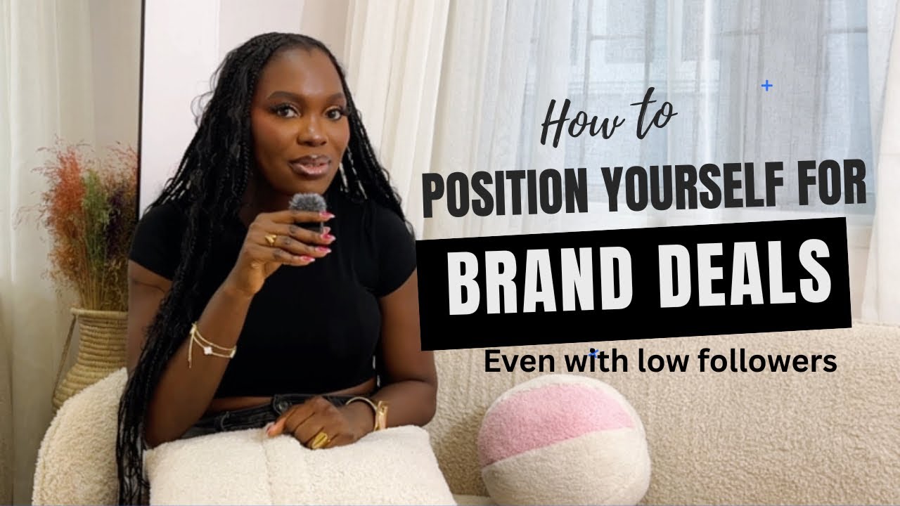 How to bag brand deals in 2026 even with 100 followers 