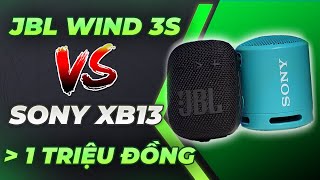 JBL Wind 3S vs Sony SRS-XB13: Loa Bluetooth từ thương hiệu lớn, chỉ hơn 1 triệu, chọn loa nào?