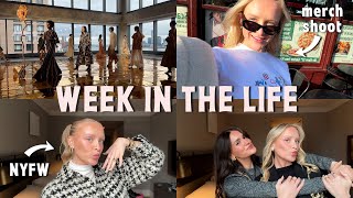 week in the life: first nyc fashion week events, dinners, and shows