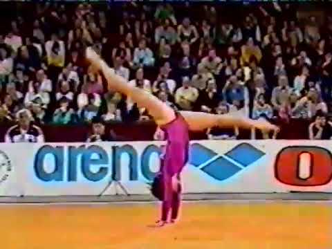 Anja Wilhelm FRG FX AA 9 700 1986 DTB Cup 