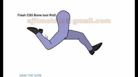 Adobe Flash CS5 Bone tool RnD Legs