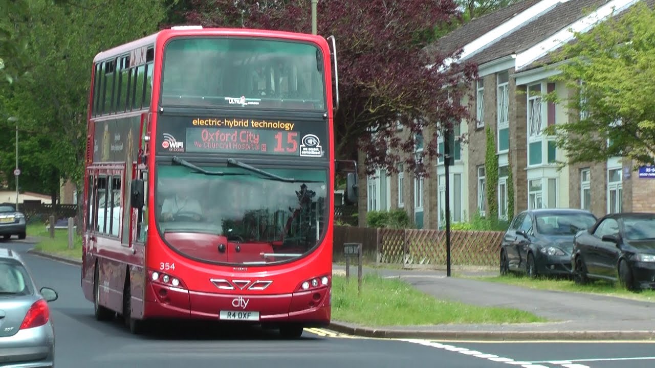 Oxford bus 15- Oxford centre to Wood Farm