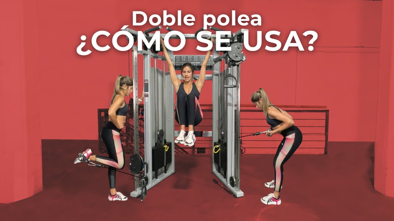 DOBLE POLEA PROFESIONAL  ¿CÓMO SE USA? 