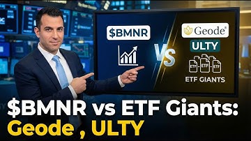 Inside the Passive Squeeze: Why Geode & ULTY Just Bought $200M of BMNR