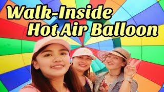 WALK INSIDE HOT AIR BALLOON | Taoyuan Hot Air Balloon Festival