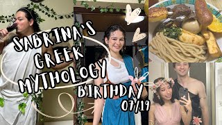 Greek Mythology Themed Birthday Party!