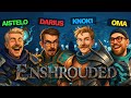 Žaidžiam Enshrouded su @KNOK1ZYGIS @OMANTASJOKUBAITIS ir @CHOSENONE :: !studijuok !eset !discord