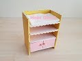 DIY,Doll Baby Room Furniture, Doll House, Bebek Oyun Evi Bebek Odası Dolabı