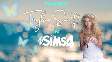 Ep 1: Making Taylor Swift in The Sims 4! (Debut)  {Eras Tour CAS Series}