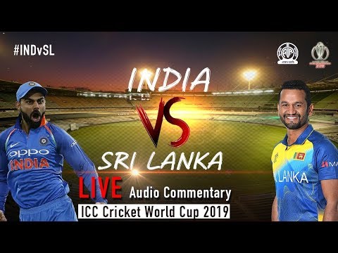 India v Sri Lanka #INDvSL - LIVE Audio Commentary - AIR - ICC Cricket Wo...