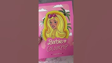 Colourpop X Barbie Collection Unboxing by Peachy Queen