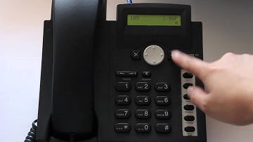 Snom 300 - Make and Receive Calls