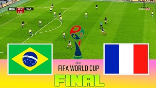 BRAZIL vs FRANCE - Final FIFA World Cup 2026 | Full Match All Goals | Football Match