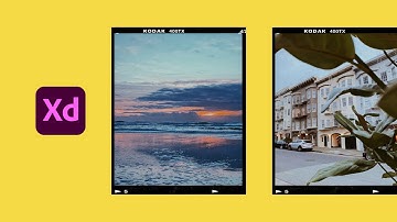 Adobe XD Speed Art Website Landing Page