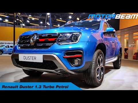 Upcoming Renault Duster 1.3-Litre Turbo Petrol - Sneak Peak | MotorBeam