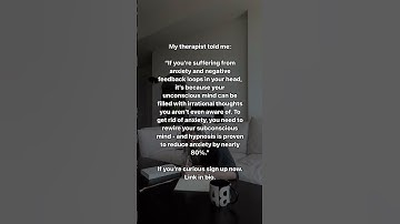 How to overcome anxiety and negative feedback loops #Shorts