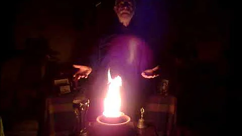 Constance and Lon DuQuette Fire Invocation and Mas...