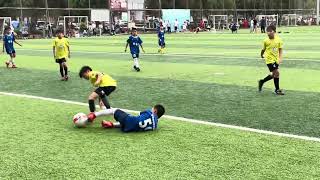 香港南區麗池(黃) vs 深圳銘熙閣(藍) ⚽️ 2024「德俊杯」港深U10少年足球交流賽 ⚽️ (名次賽)