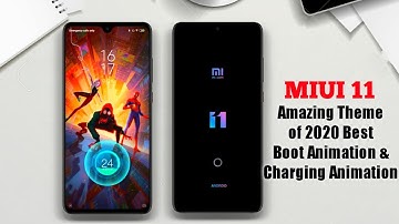 NO 1 MIUI 11 THEMES | MIUI 11 THEME WITH CHARGING ANIMATION, BOOT ANIMATION | MIUI 11 THEME