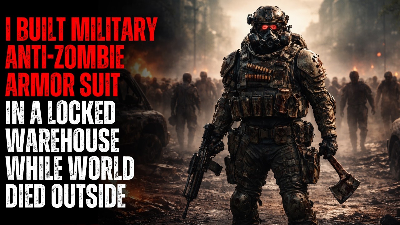 I Built Military Anti-Zombie Armor in a Locked Warehouse While the World Died Outside – Creepypasta