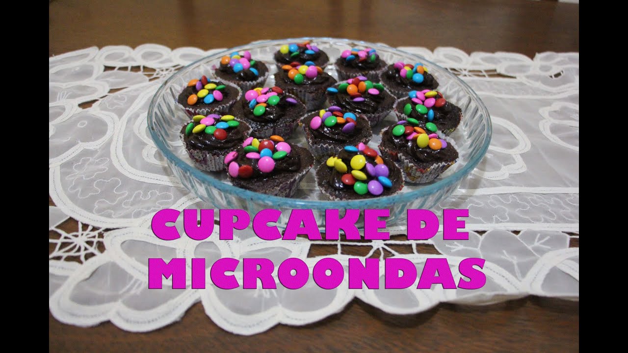 Cupcake de Microondas [RECEITA] YouTube