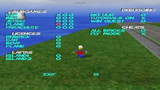 LEGO Island Xtreme Stunts (PS2, PCSX2) - Debug Menu screenshot 4