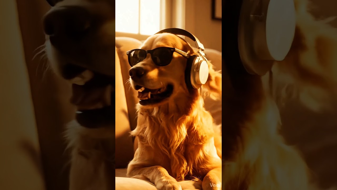 ASMR Effect : Coolest Dog Vibing to Music 