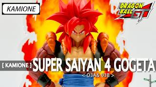 KAMIONE Super Saiyan 4 Gogeta (03A & 03B) Review - YouTube