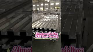 Aluminum solid sheet cladding, forming process #aluminium #cladding #factory #façade #facade