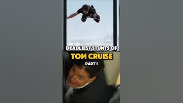 Most Deadliest Stunts of TOM CRUISE Part 1 🤯 #short