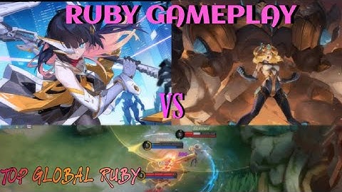QUEEN OF FIGHTER!  / RUBY VS EDITH IN EXPLANE ! / RUBY BEST BUILD 2023