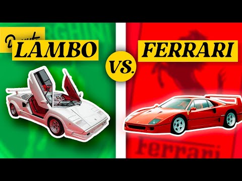 Ferrari Vs Lamborghini - The Rivalry EXPLAINED