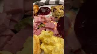 Thanksgiving dinner meal #shortsmas #shorts #thanksgiving
