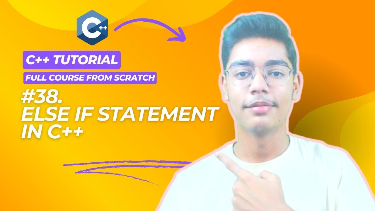 C else if statement c full course from scratch youtube