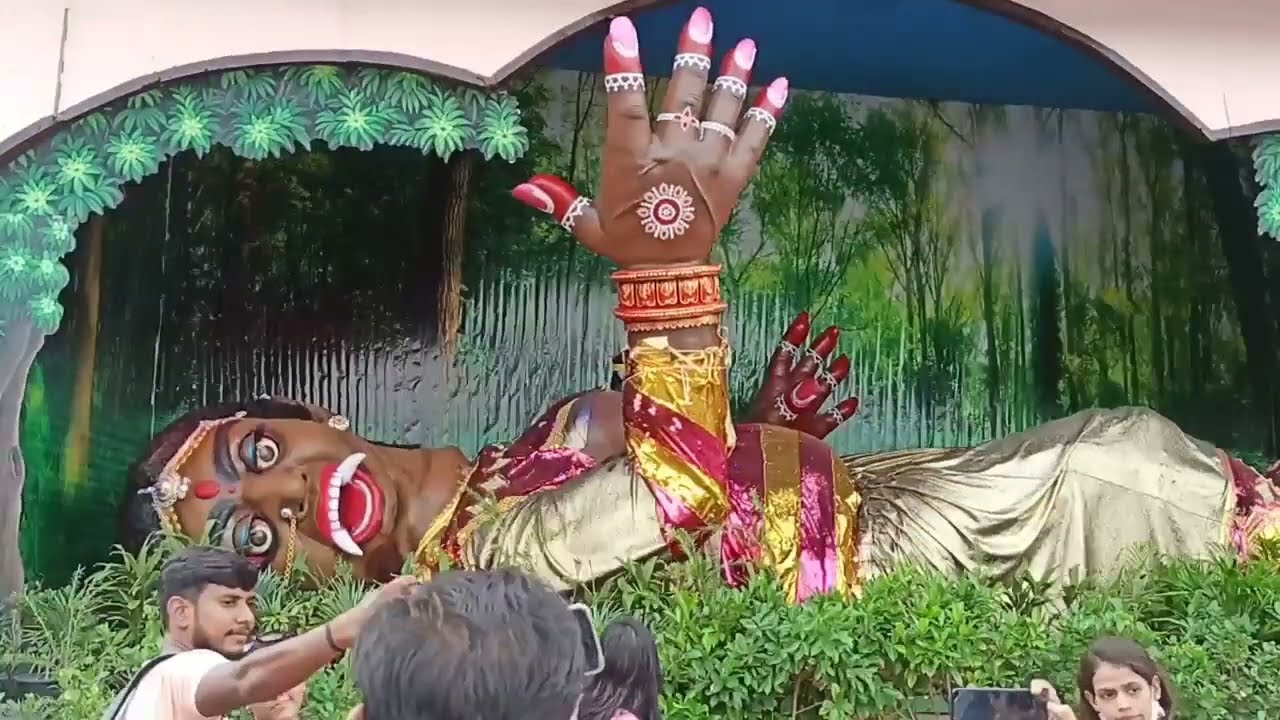 पूतना वध लीला प्रेम मंदिर वृंदावन पूतना वध झांकी लीला#trending #premmandir #mathura #vrindavan