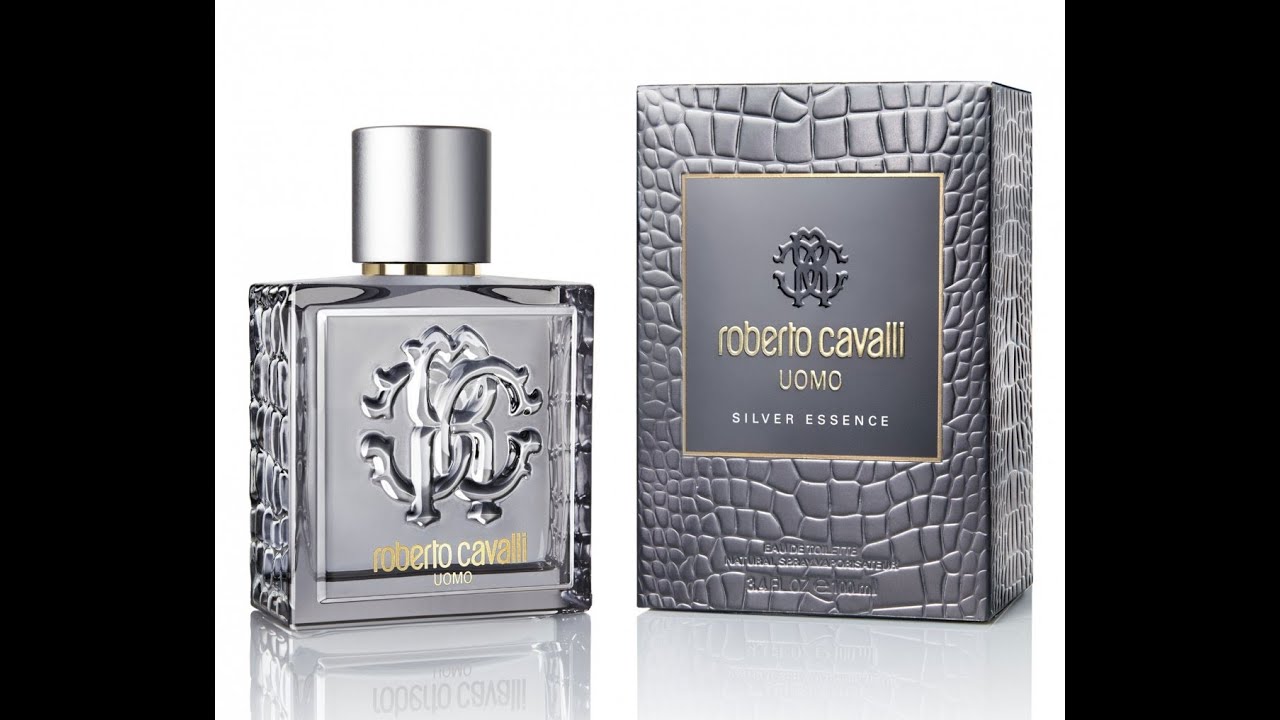 roberto cavalli uomo silver essence