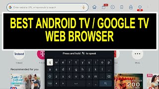 2023 Best Web Browser for Android TV / Google TV  Chrome Browser Alternative