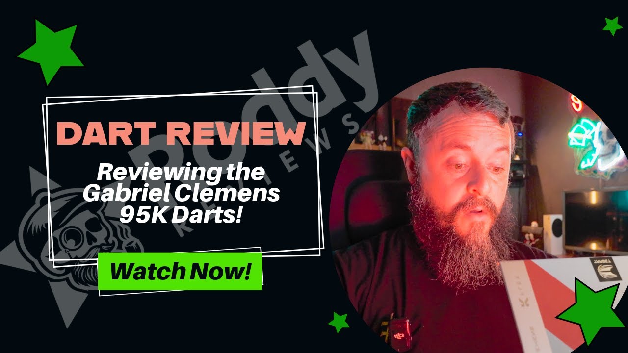 004 - Gabriel Clemens 95k Darts Review - 180 Machines?