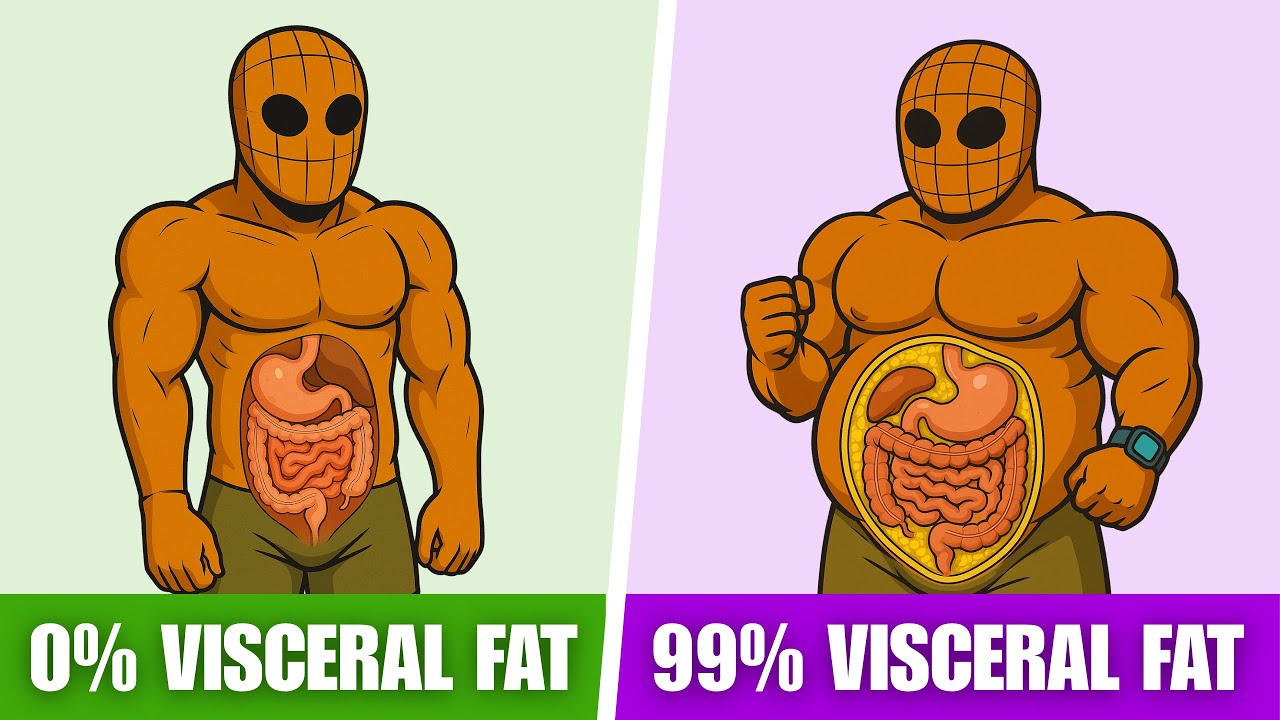 Как СЖЕЧЬ висцеральный жир на животе за 30 дней!