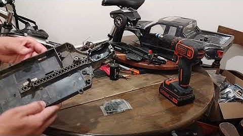 Arrma Senton JX Servo, Spektrum Motor Upgrade and Chassis Replacement
